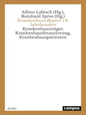 cover image of Krankenhaus-Report 19. Jahrhundert